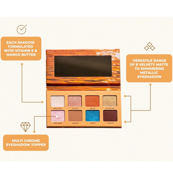 💗BEAUTY FOR REAL Golden Hour Eyeshadow Palette - Picture 5 of 10